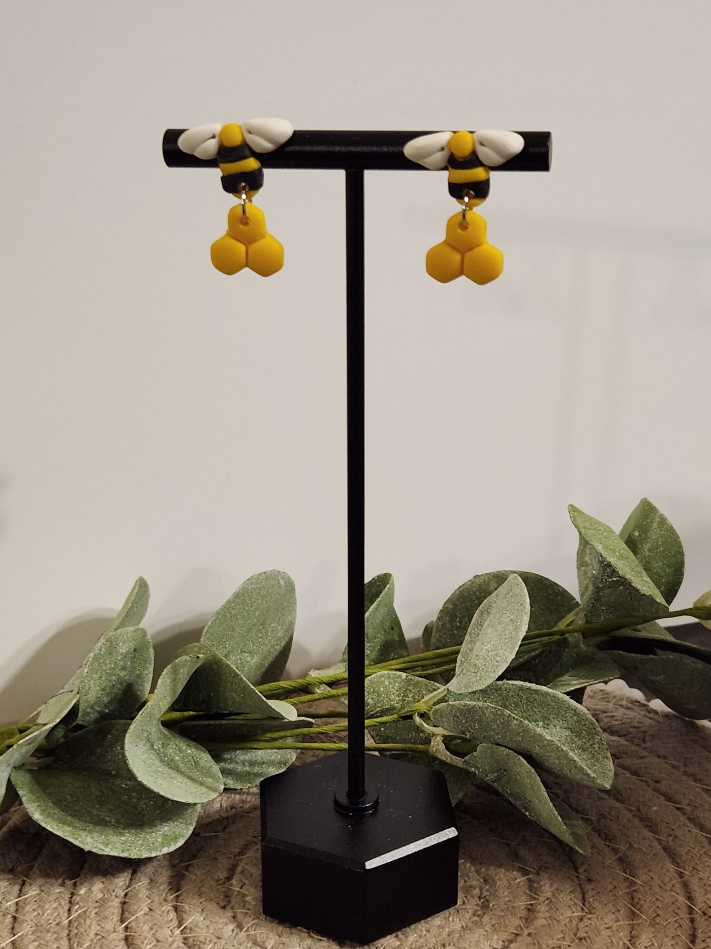 Bee Honeycomb Dangles