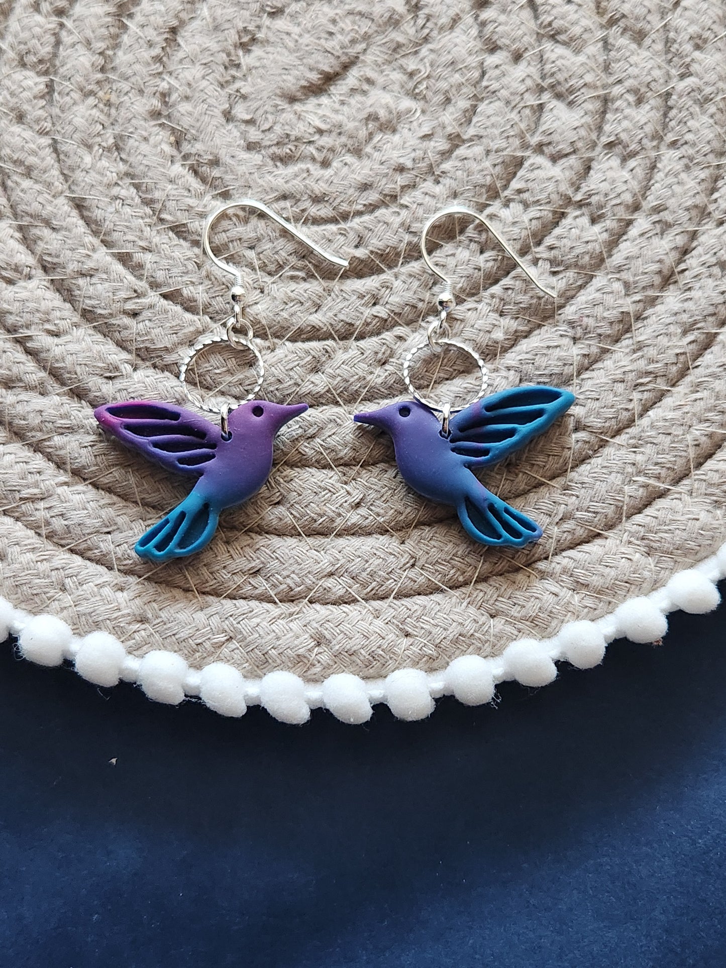Purple & Blue Hummingbirds