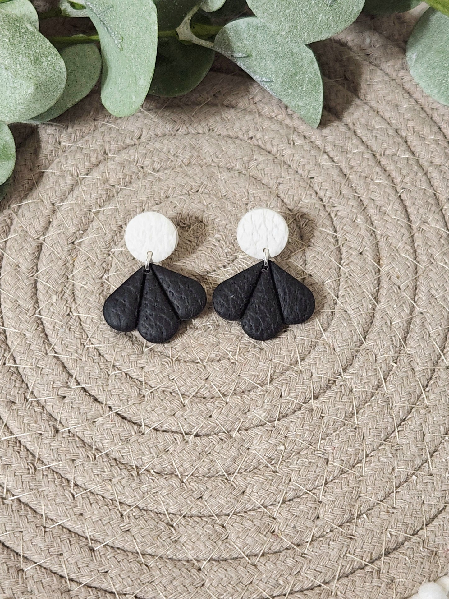 Scalloped Fan Dangles
