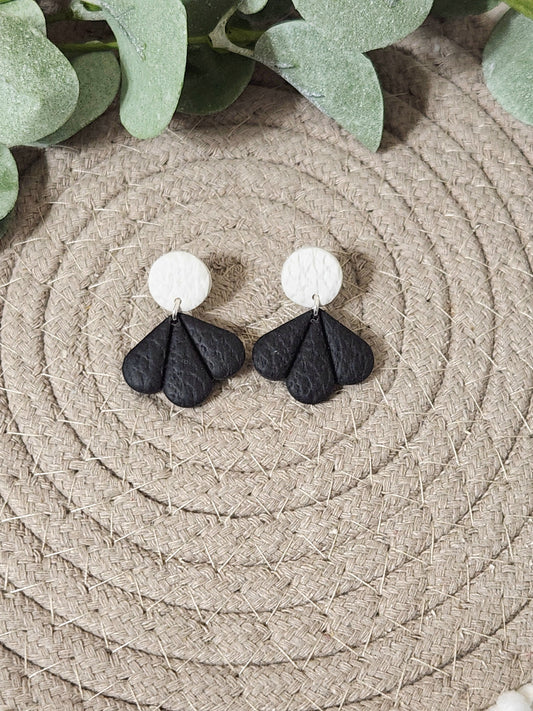 Scalloped Fan Dangles