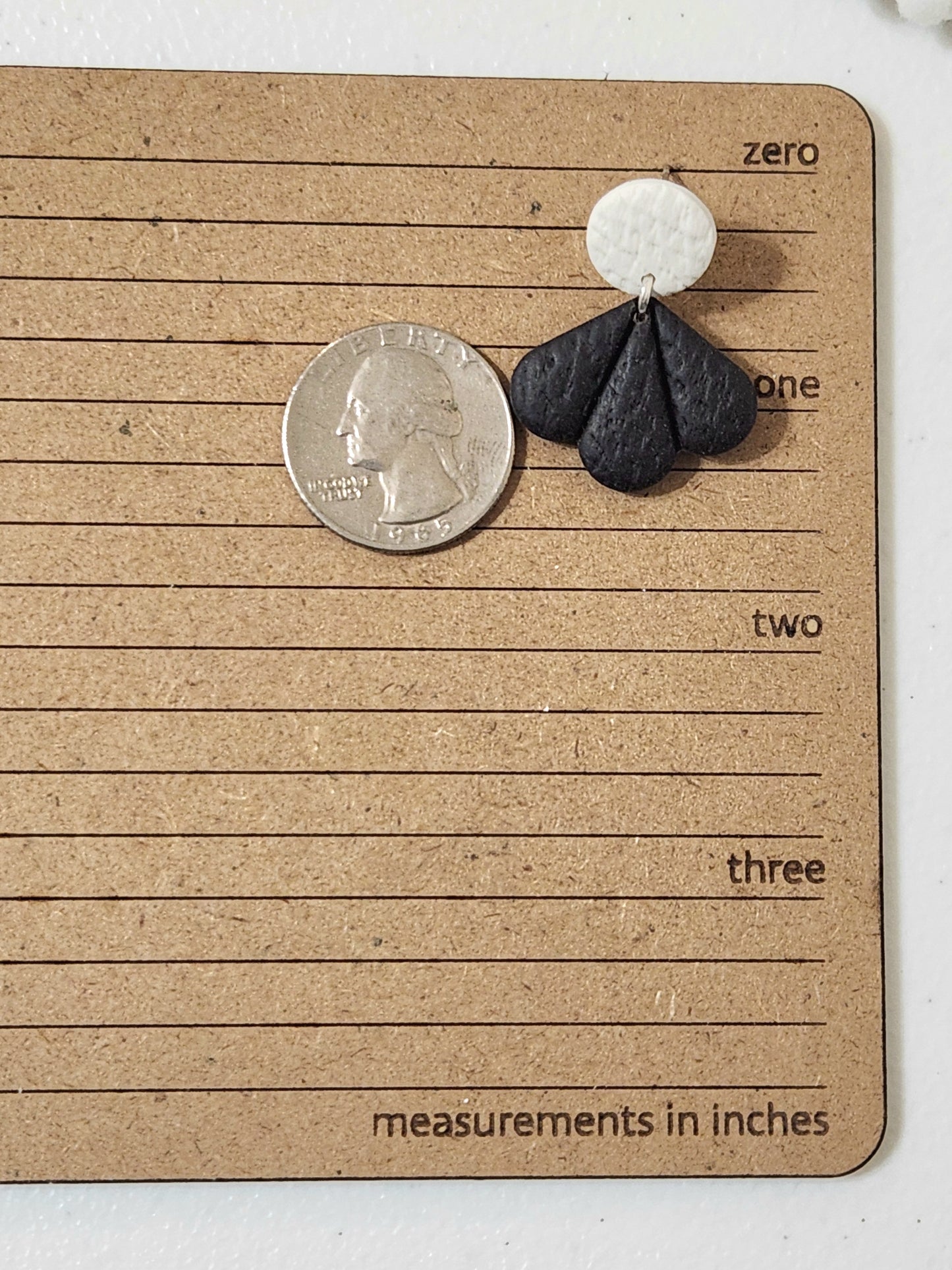 Scalloped Fan Dangles