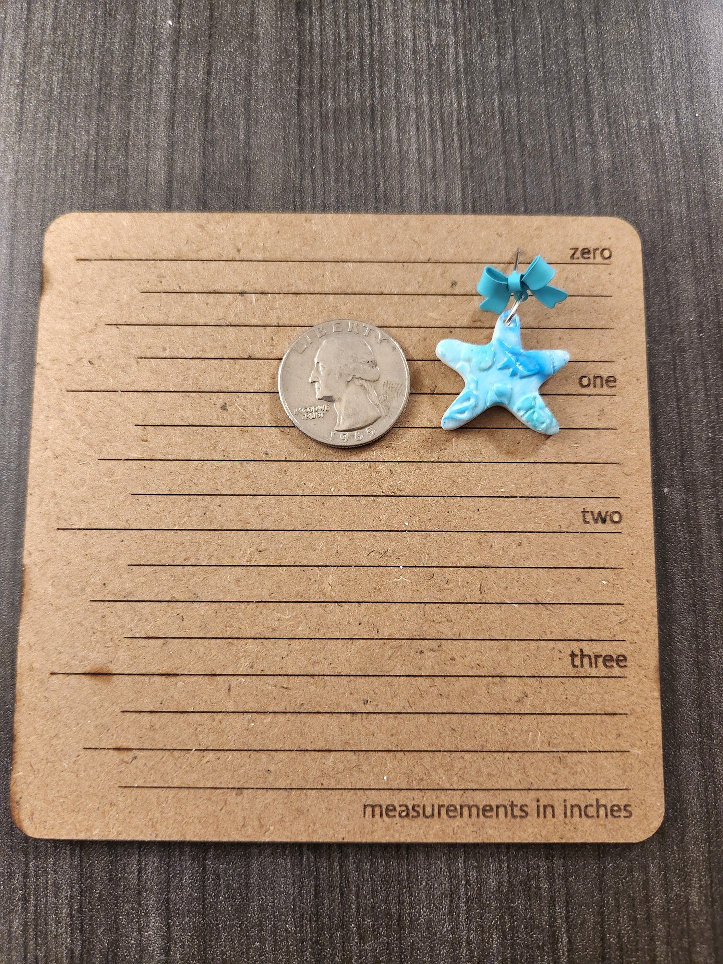 Shell Starfish Dangles