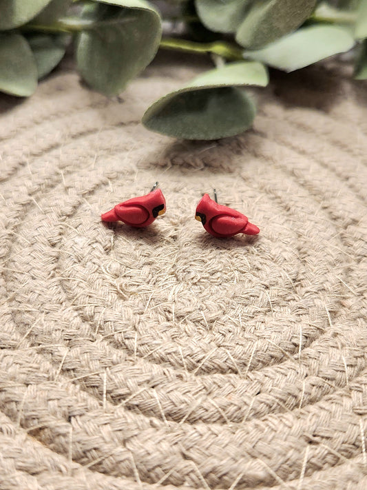 Cardinal Studs