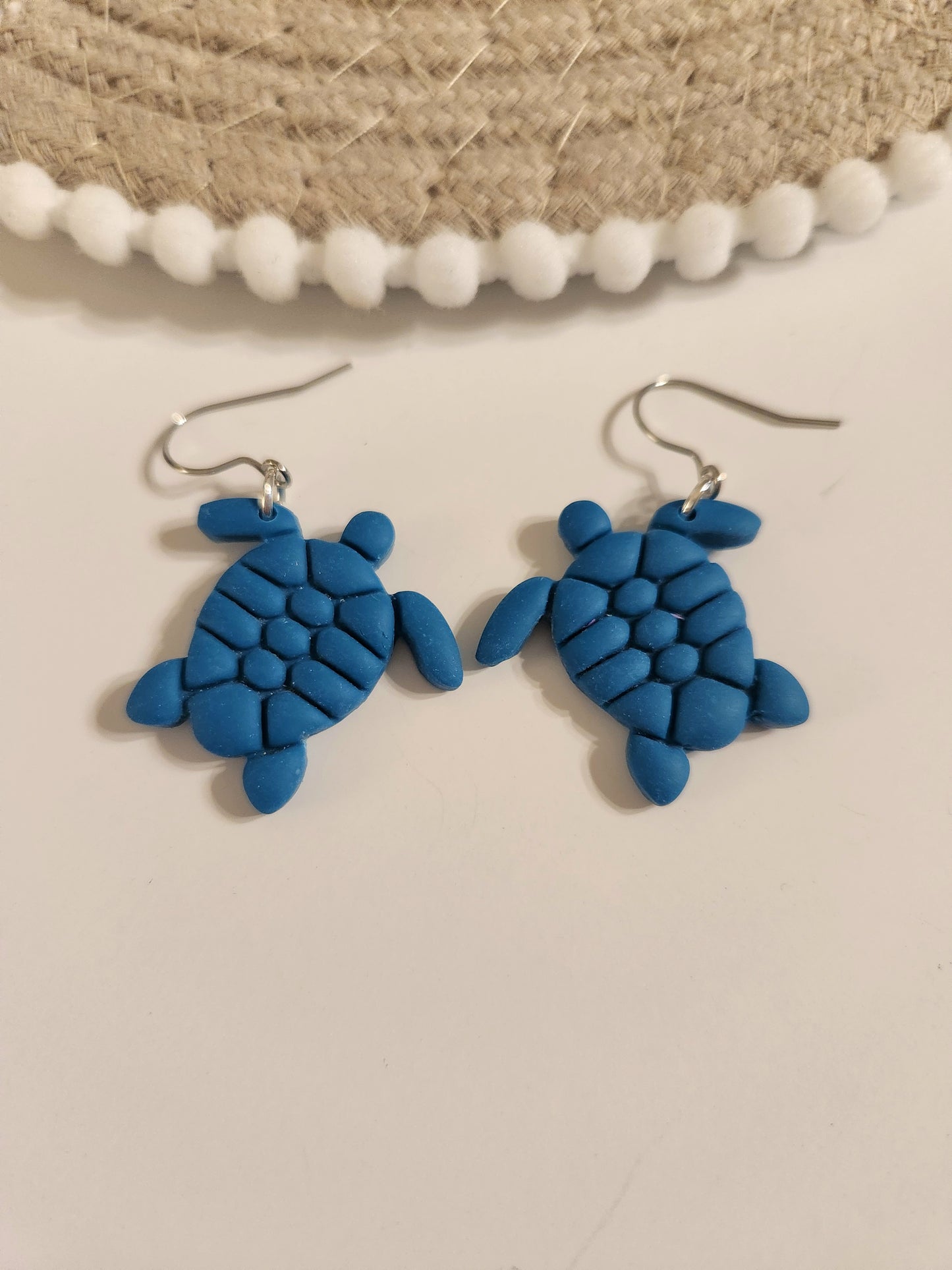 Teal Turtle Dangles
