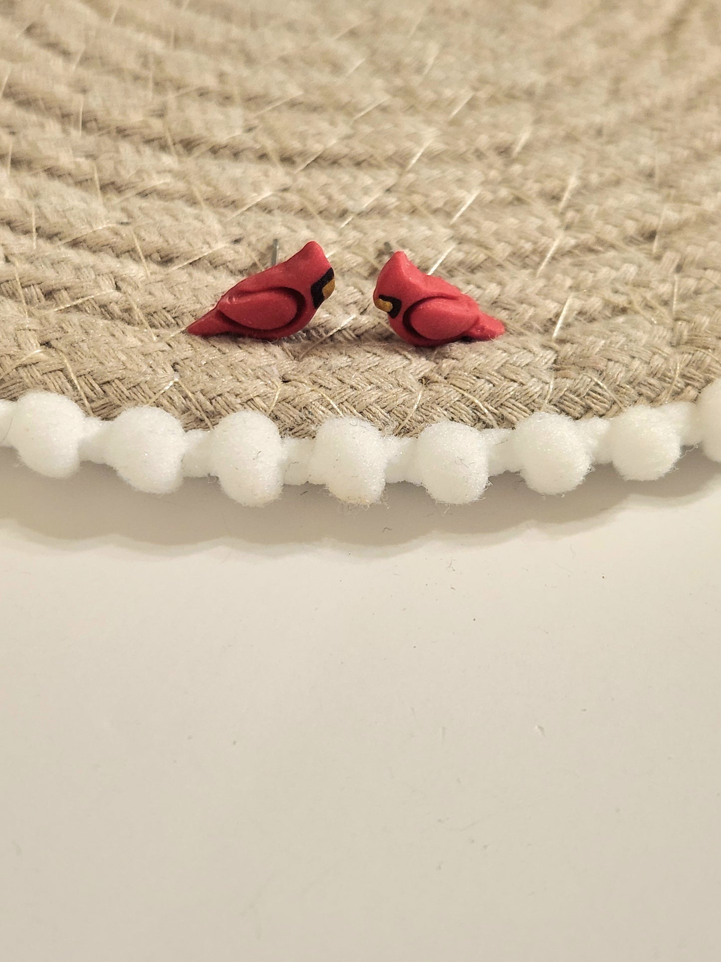 Cardinal Studs