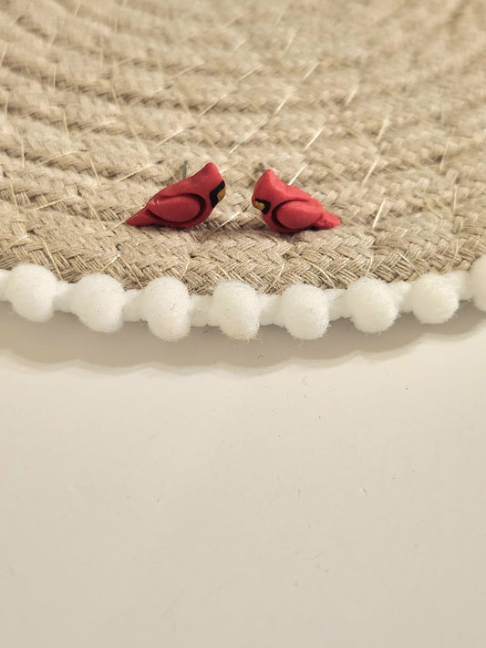 Cardinal Studs