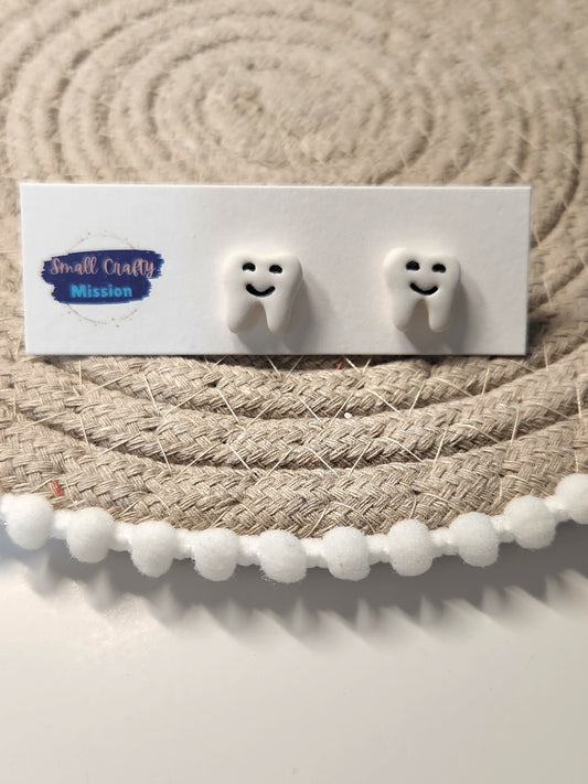 Teeth Stud Earrings